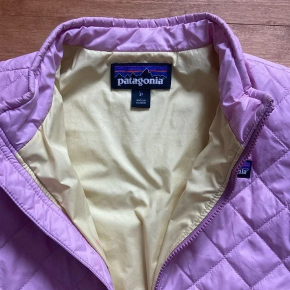 Patagonia Girls 4T Synthetic Quilted Jacket - Picture 2 of 6
